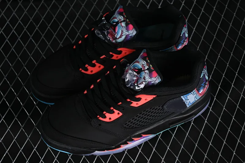 All categories Air Jordan Jordan series basketball shoes Air Jordan 5 Z version Air Jordan 5 Low "Chinese New Year" AJ5 Jordan 5 Chinese New Year theme low-top basketball shoes 840475-060